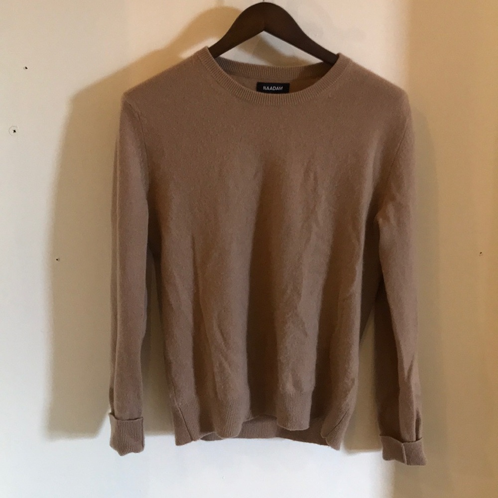 Naadam Lightweight Cashmere, Camel